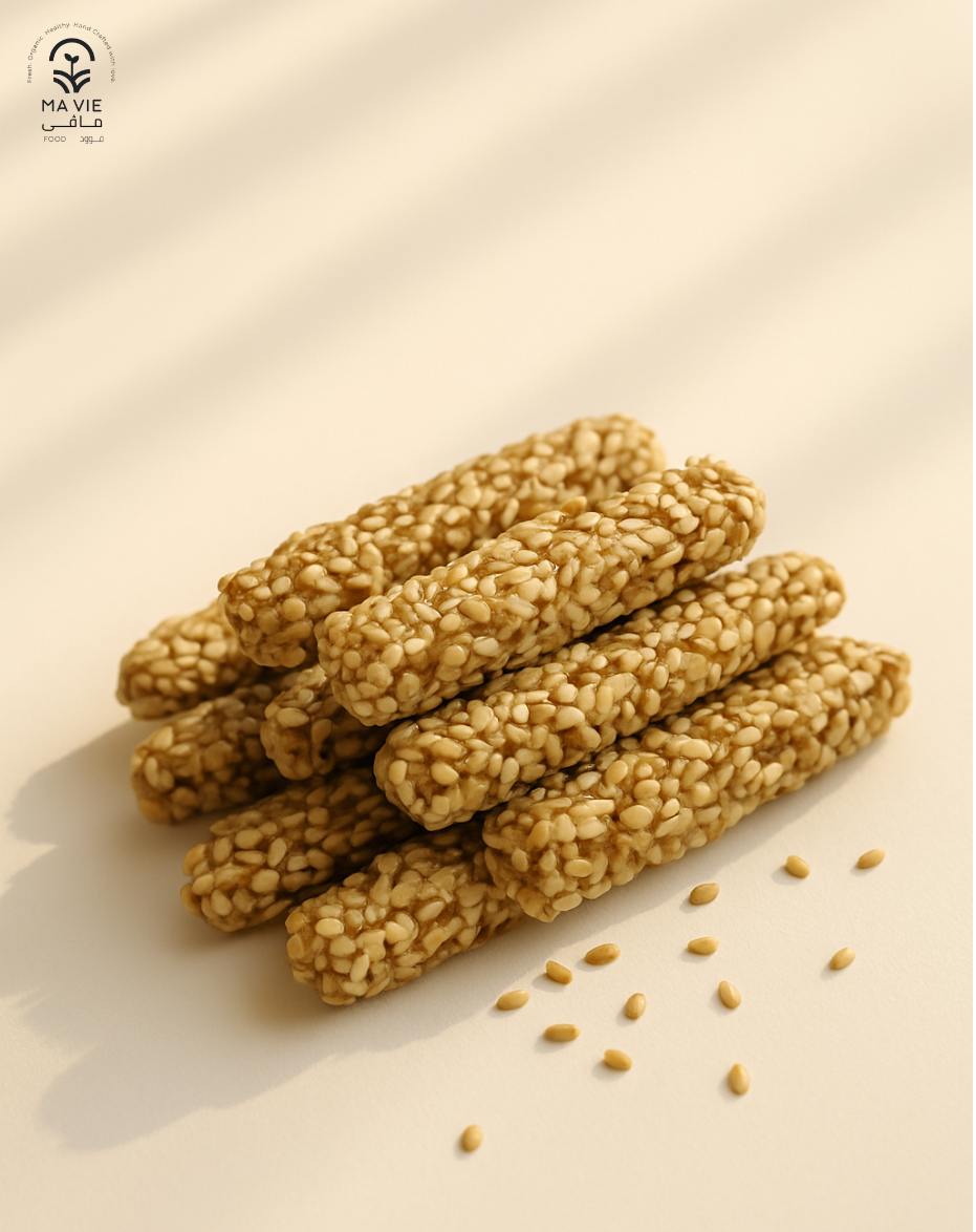 بقسماط بالسمسم جلوتين فرى
