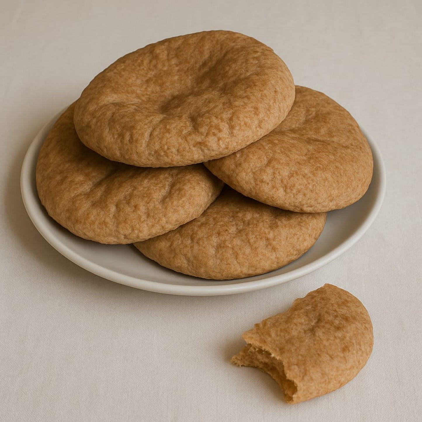 3 أكياس عيش بلدي جلوتين فري بدقيق اللوز - طري (15 رغيف)