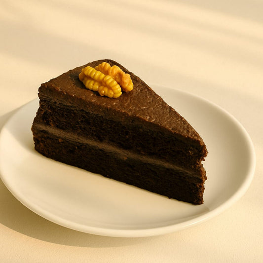 كيك شوكولاتة جلوتين فرى كيتو