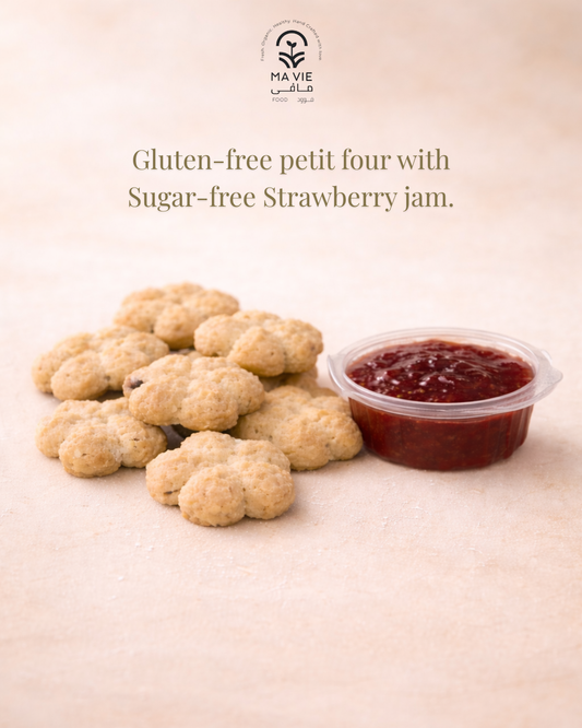 بيتي فور جلوتين فري بمربي فراوله خاليه من السكر