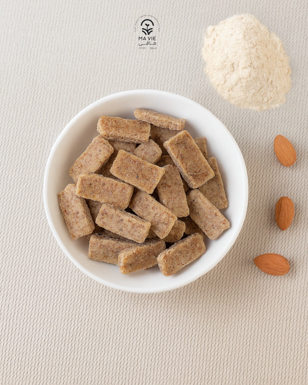 ( ١١٠ جم)منين جلوتين فرى كيتو (٢٤ قطعة)