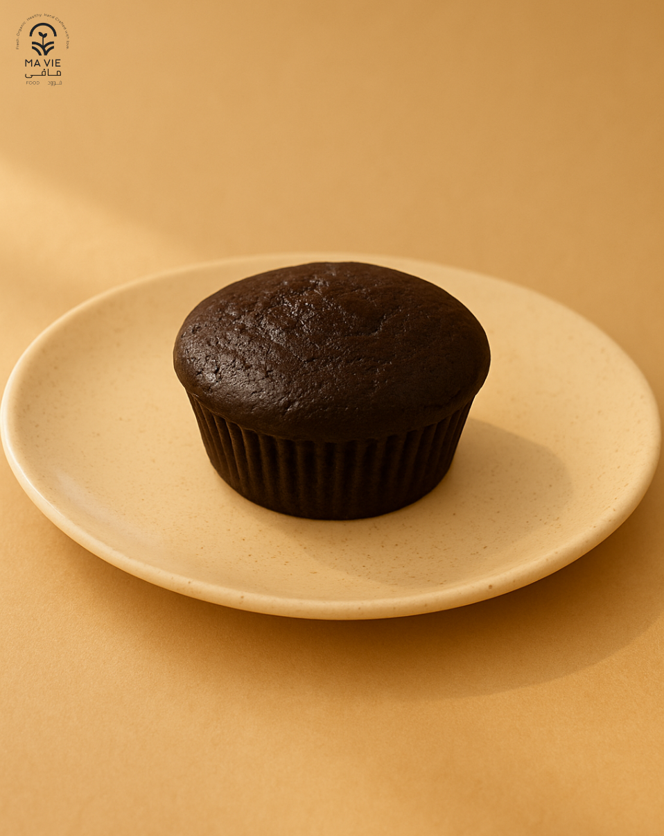 كب كيك شوكولاته جلوتين فري (٤ قطع)