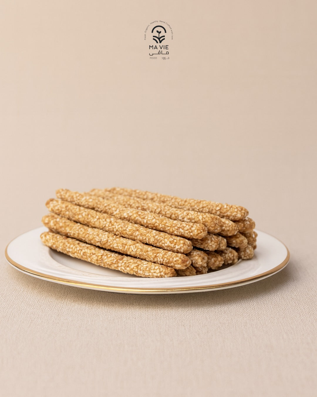 بقسماط بالسمسم جلوتين فرى