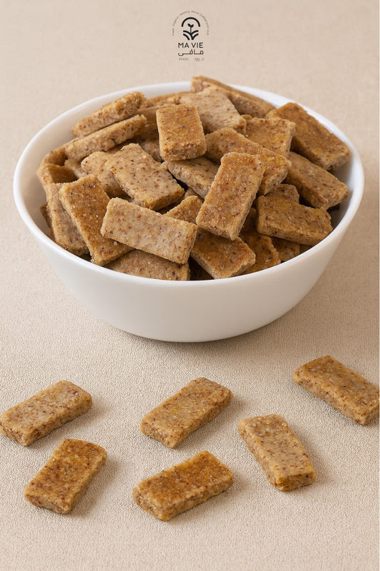 ( ١١٠ جم)منين جلوتين فرى كيتو (٢٤ قطعة)