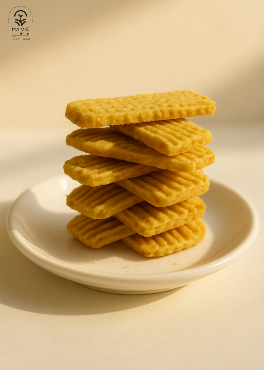 بسكويت فانيليا جلوتين فري